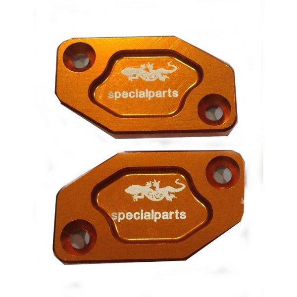 Coperchio Pompa Freno Ant. GECO (Braktec Arancione)